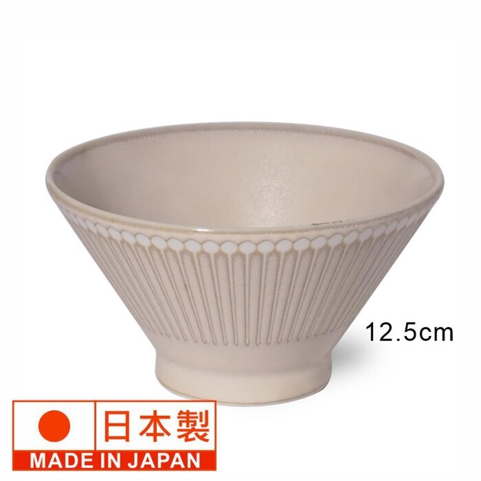 Minoro Touki Minoyaki Super Light 12.5CM Ceramic Bowl (Beige)- # Beige