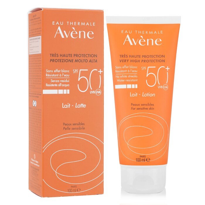 Avene Very High Protection Lotion SPF 50+ (For Sensitive Skin) 100ml/3.4oz