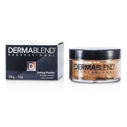 Dermablend Loose Setting Powder (Smudge Resistant, Long Wearability) - Warm Saffron 28g/1oz