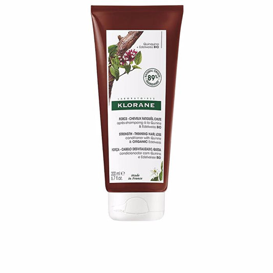 Klorane Conditioner With Quinine & Organic Edelweiss (Strength Thinning Hair) 200ml