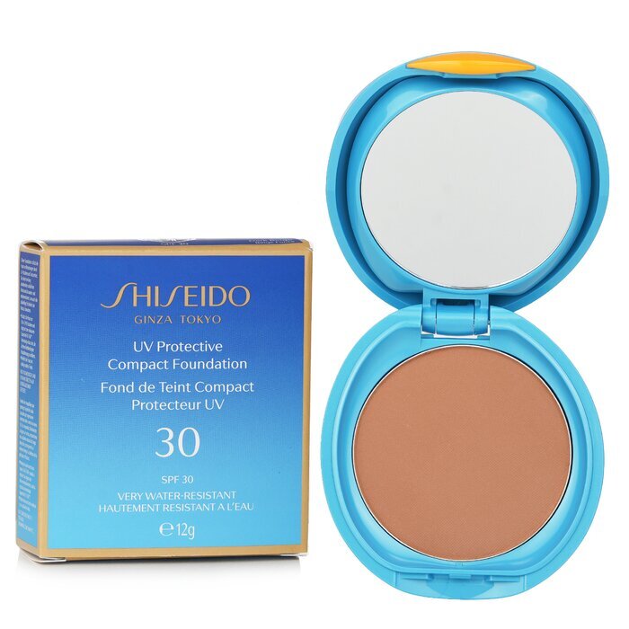 Shiseido UV Protective Compact Foundation SPF 30 (Case+Refill) - # Dark Beige 12g/0.42oz