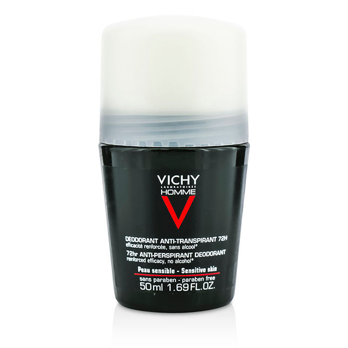 Vichy Homme Roll On Deodorant Gevoelige Huid 72u Gevoelige Huid 50ml