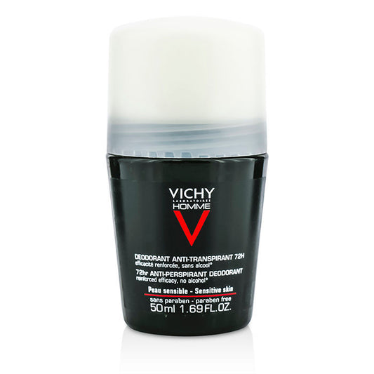 Vichy Homme Roll On Deodorant Gevoelige Huid 72u Gevoelige Huid 50ml