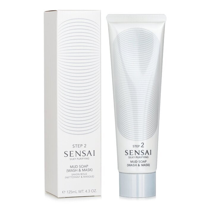 Kanebo Sensai Silky Purifying Mud Soap - Wash &amp; Mask (nieuwe verpakking) 125 ml