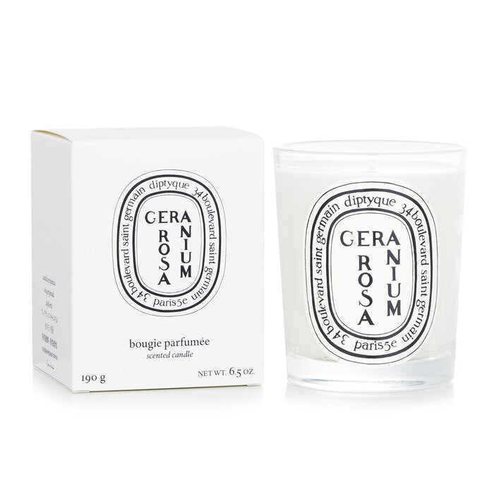 Diptyque Geurkaars - Geranium Rosa (Roosgeranium) 190g
