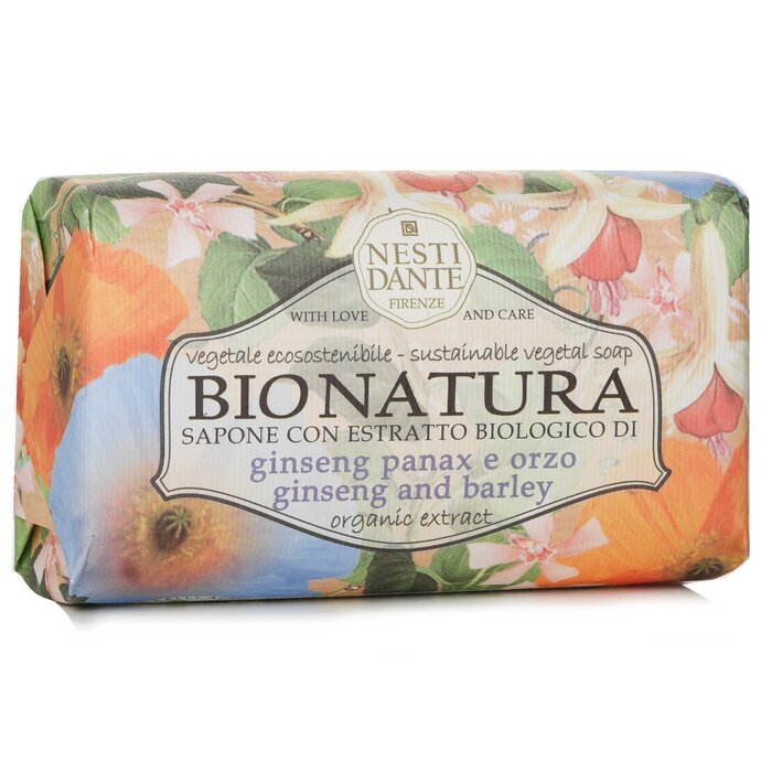 Nesti Dante Bio Natura Sustainable Vegetal Soap - Ginseng & Barley 250g/8.8oz