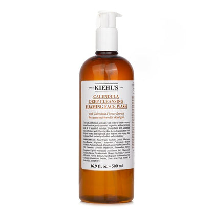 Kiehl's Calendula Diep Reinigende Schuimende Gezichtsreiniger 500ml
