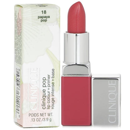 Clinique Pop Lip Colour + Primer - #18 Papaya Pop 3,9 g/0,13 oz