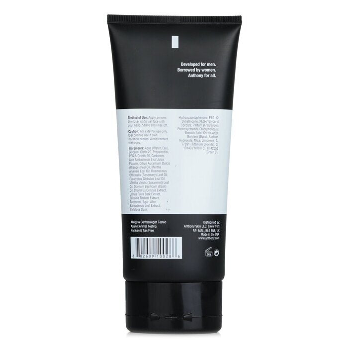 Anthony Logistics For Men Shave Gel (Sensitive Skin) 177ml/6oz