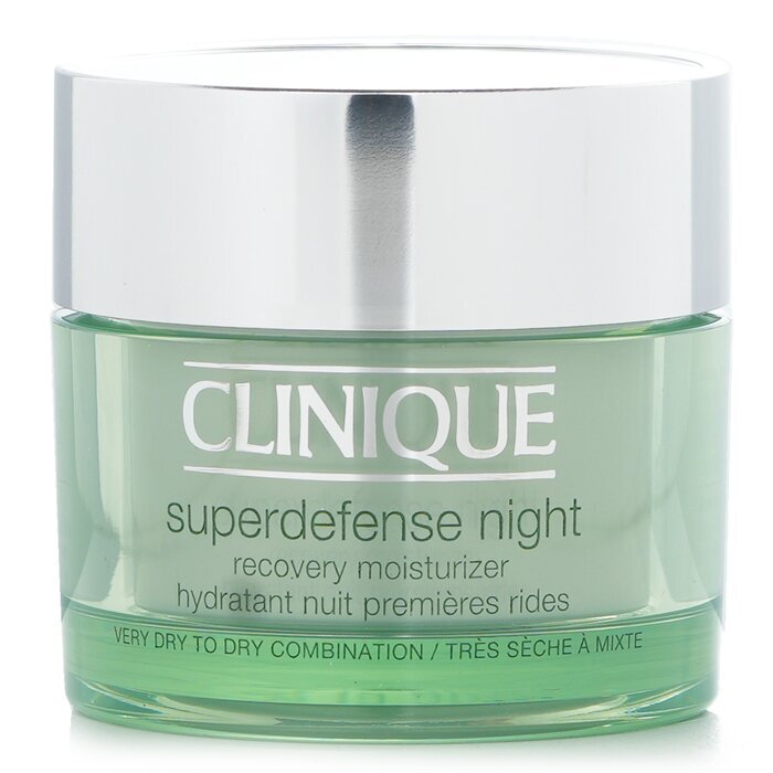 Clinique Superdefense Night Recovery Moisturizer - For Very Dry To Dry Combination 50ml/1.7oz