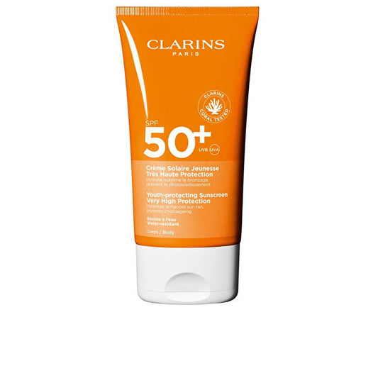 Clarins Jeugdbeschermende Zonnebrandcrème Hoge Bescherming Spf50+ Lichaam 150ml