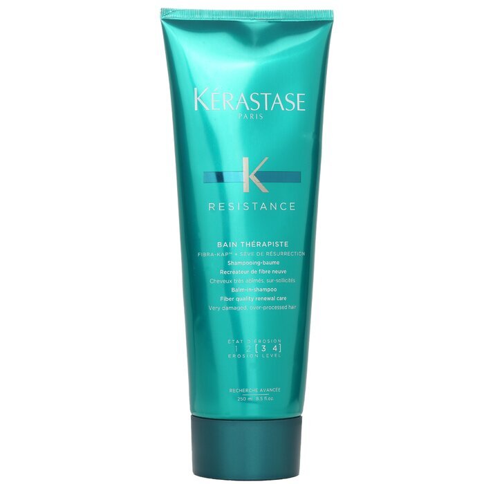 Kerastase Resistance Bain Therapiste Balm-In-Shampoo Fiber Quality Renewal Care (For Very Damaged, Over-Processed Hair) 250ml/8.5oz