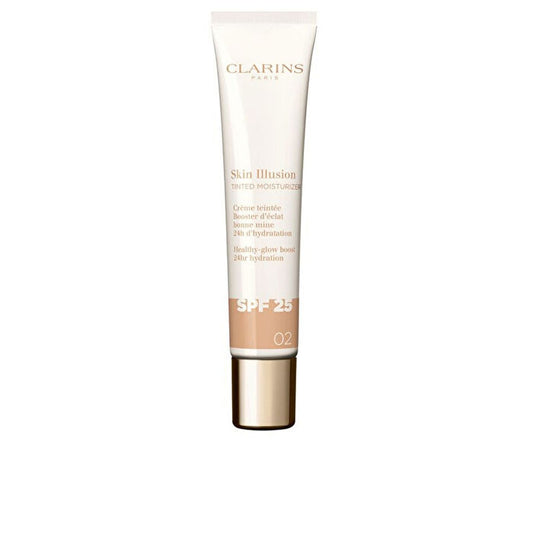 Clarins Skin Illusion Getinte Vochtinbrengende Crème SPF 25 - 2 40ml