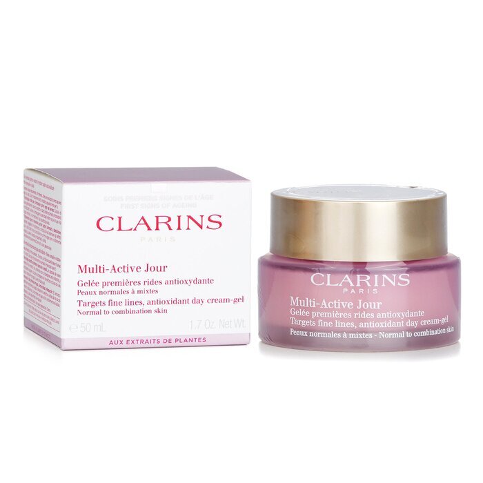 Clarins Multi-Active Day Targets Fine Lines Antioxidant Day Cream-Gel - For Normal To Combination Skin 50ml/1.7oz