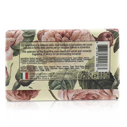 Nesti Dante Romantica Exhilarating Natural Soap - Florentine Rose & Peony 250g/8.8oz