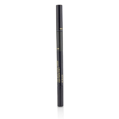 Estee Lauder The Brow MultiTasker 3 in 1 (wenkbrauwpotlood, poeder en kwast) - # 05 Zwart 0,45 g/0,018 oz