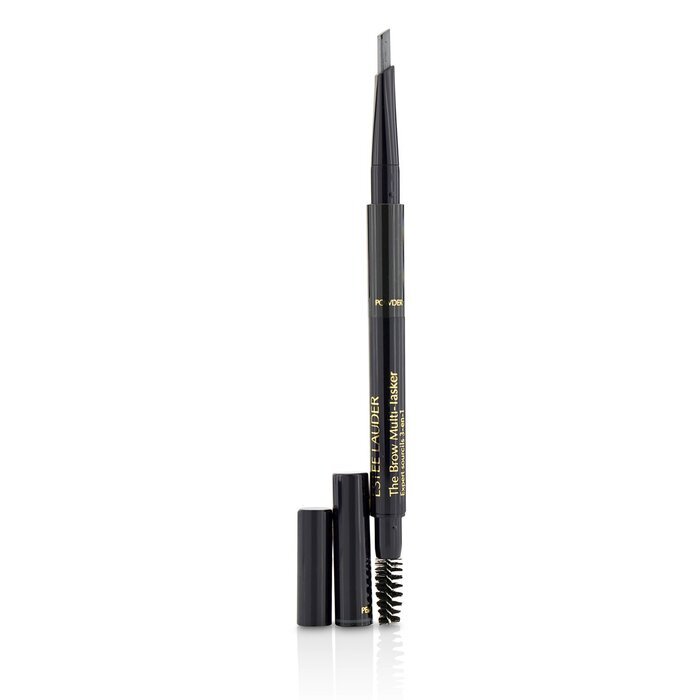 Estee Lauder The Brow MultiTasker 3 in 1 (wenkbrauwpotlood, poeder en kwast) - # 05 Zwart 0,45 g/0,018 oz