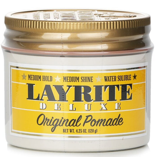 Layrite Original Pomade (Medium Hold, Medium Shine, Wateroplosbaar) 120g/4.25oz