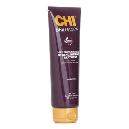 CHI Deep Brilliance Olive &amp; Monoi Deep Protein Masque Versterkende Behandeling 237ml