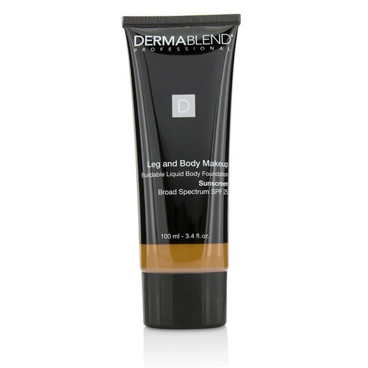 Dermablend Leg and Body Make Up Buildable Liquid Body Foundation Sunscreen Broad Spectrum SPF 25 - #Deep Golden 70W 100ml/3.4oz