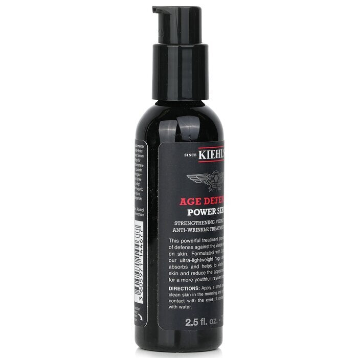 Kiehl's Age Defender Power Serum Versterkende, Zichtbaar Verstevigende Anti-Rimpelbehandeling Voor Mannen 75ml
