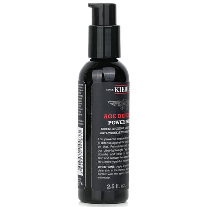 Kiehl's Age Defender Power Serum Versterkende, Zichtbaar Verstevigende Anti-Rimpelbehandeling Voor Mannen 75ml