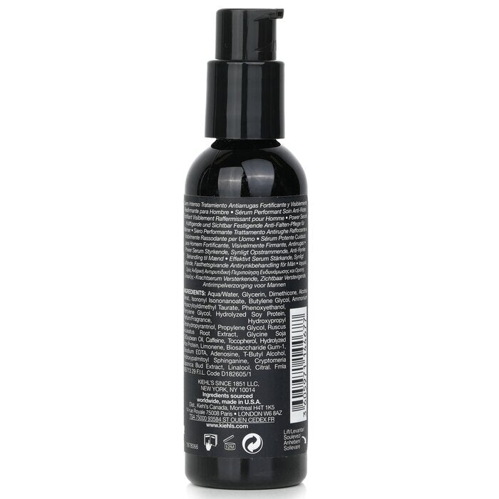 Kiehl's Age Defender Power Serum Versterkende, Zichtbaar Verstevigende Anti-Rimpelbehandeling Voor Mannen 75ml