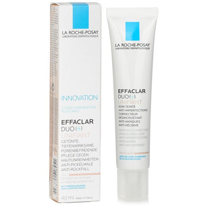 La Roche Posay Effaclar Duo (+) Unifiant Verenigende Correctieve Ontstoppingsverzorging Anti-Imperfecties Anti-Markeringen - Licht 40ml/1.35oz