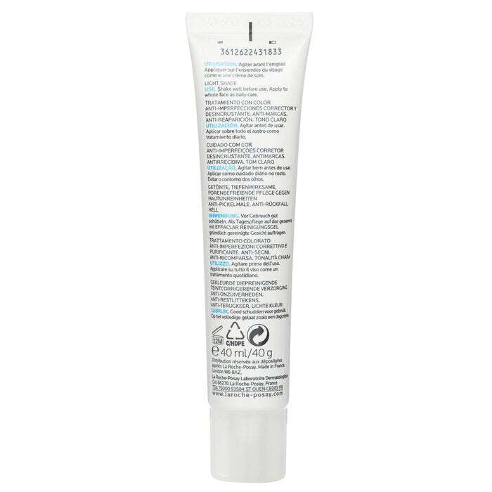 La Roche Posay Effaclar Duo (+) Unifiant Verenigende Correctieve Ontstoppingsverzorging Anti-Imperfecties Anti-Markeringen - Licht 40ml/1.35oz