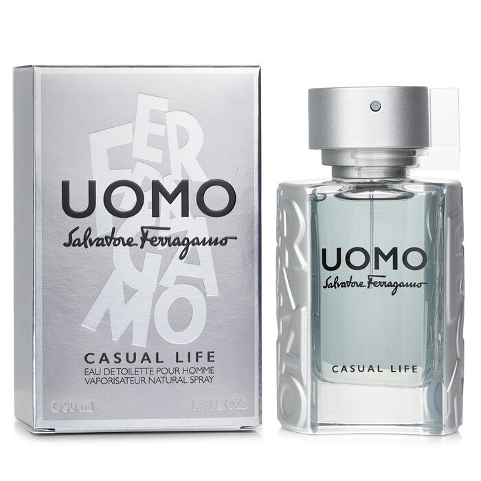 Salvatore Ferragamo Uomo Casual Life Eau De Toilette Spray 50ml