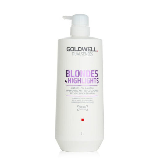 Goldwell Dual Senses Blondes & Highlights Anti-Yellow Shampoo (Luminosity For Blonde Hair) 1000ml/33.8oz