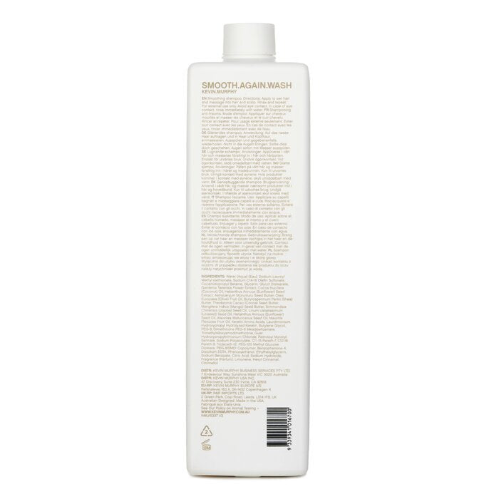 Kevin Murphy Smooth.Again.Wash (Smoothing Shampoo - For Thick, Coarse Hair) 1000ml/33.8oz