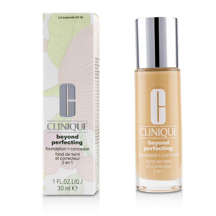 Clinique Beyond Perfecting Foundation & Concealer - # 6.5 Buttermilk (VF-N) 30ml/1oz