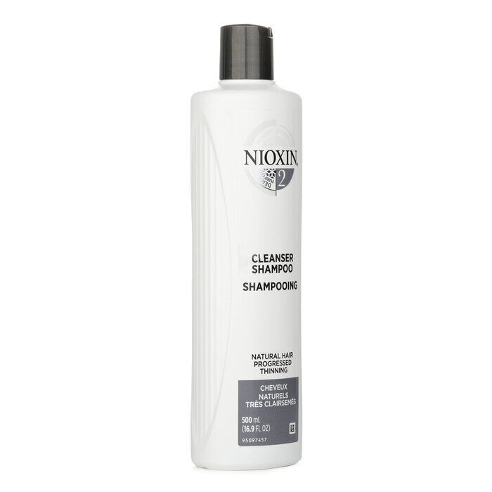 Nioxin Derma Purifying System 2 Cleanser Shampoo (Natural Hair, Progressed Thinning) 500ml/16.9oz