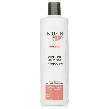 Nioxin Derma Purifying System 4 Cleanser Shampoo (Colored Hair, Progressed Thinning, Color Safe) 500ml/16.9oz