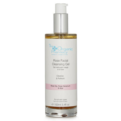 The Organic Pharmacy Rose Facial Cleansing Gel 100ml/3.4oz