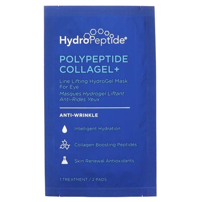 HydroPeptide Polypeptide Collagel+ Line Lifting Hydrogel Mask voor de ogen, 8 behandelingen