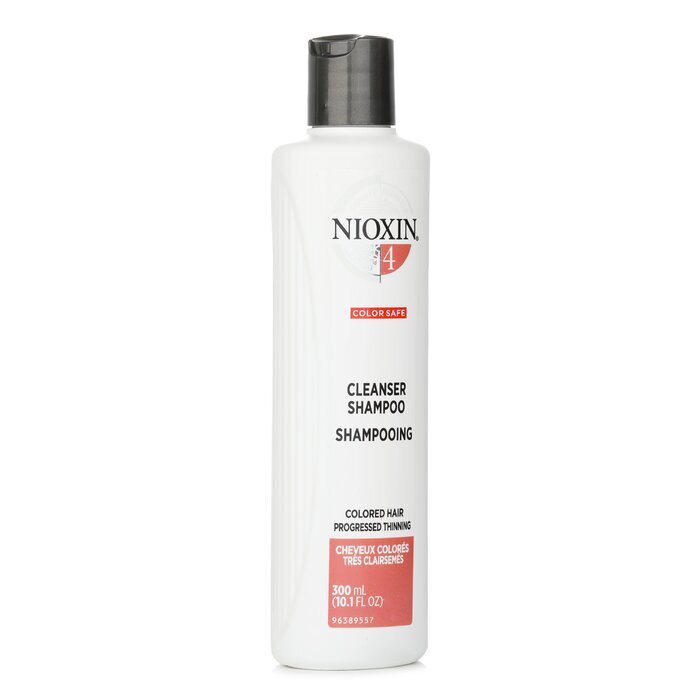 Nioxin Derma Purifying System 4 Cleanser Shampoo (Colored Hair, Progressed Thinning, Color Safe) 300ml/10.1oz