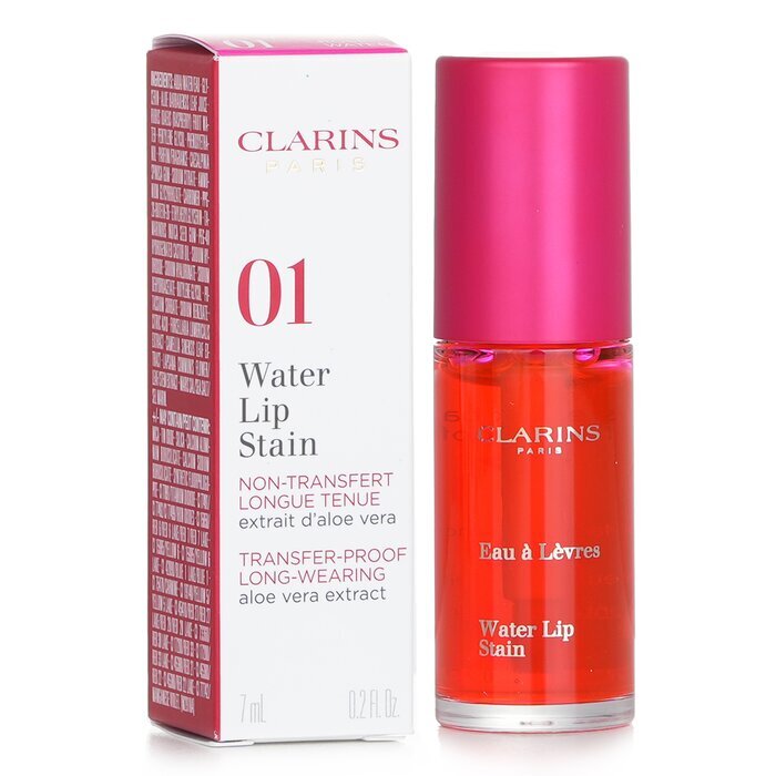 Clarins Water Lip Stain - # 01 Rozenwater 7ml/0.2oz