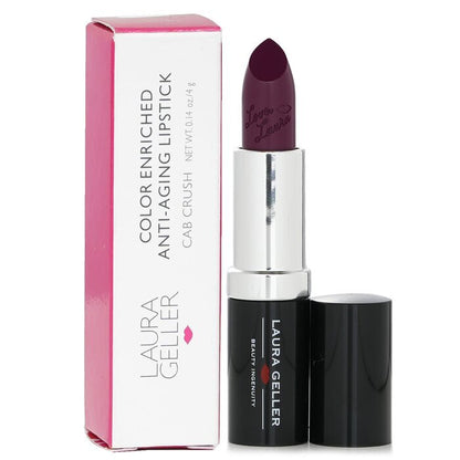 Laura Geller Color Enriched Anti Aging Lipstick - # Cab Crush 4g/0.14oz