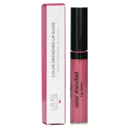 Laura Geller Color Drenched Lip Gloss - #French Press Rose 9ml/0.3oz