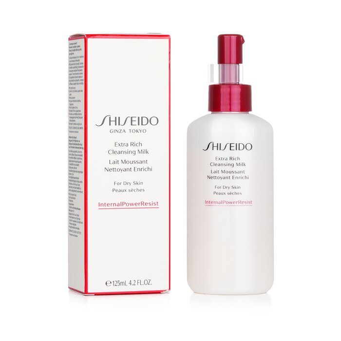 Shiseido InternalPowerResist Beauty Extra Rich Cleansing Milk (voor droge huid) 125 ml/4,2 oz