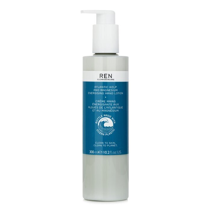 Ren Atlantic Kelp And Magnesium Energising Hand Lotion 300ml/10.2oz