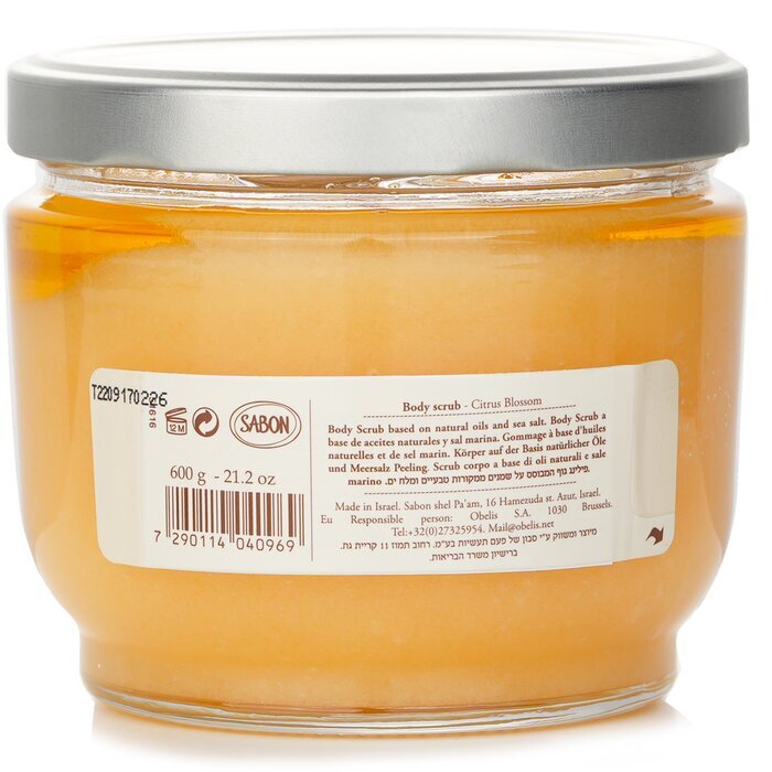 Sabon Body Scrub - Citrusbloesem 600g/21.2oz