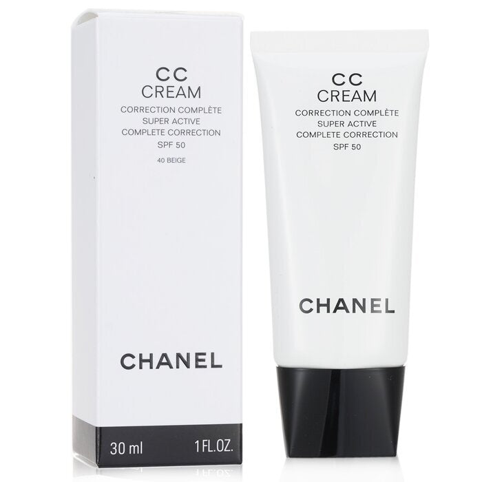 Chanel CC Cream Super Active Complete Correction SPF 50 # 40 Beige 30ml/1oz