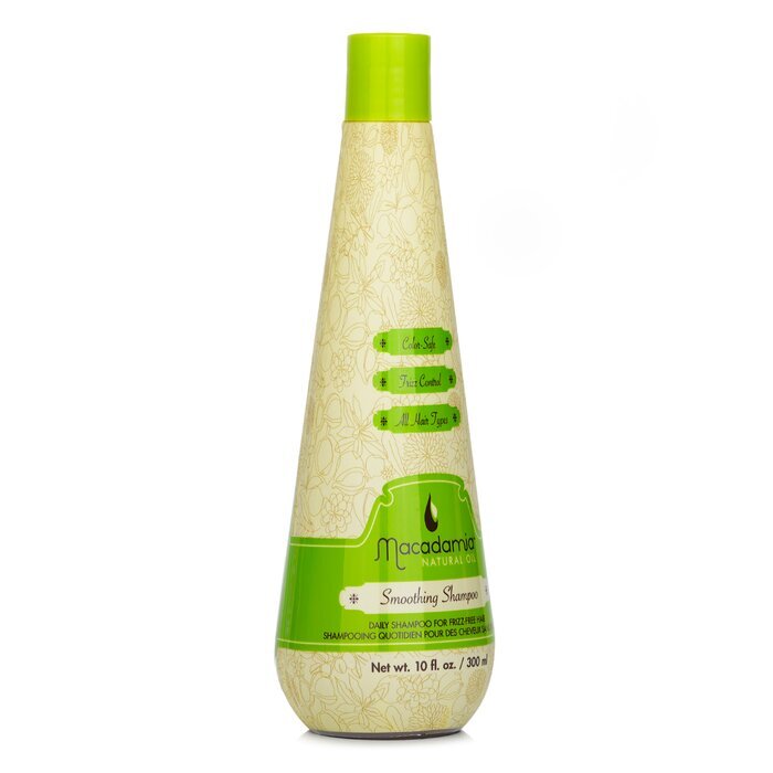 Macadamia Natural Oil Smoothing Shampoo (Daily Shampoo For Frizz-Free Hair) 300ml/10oz