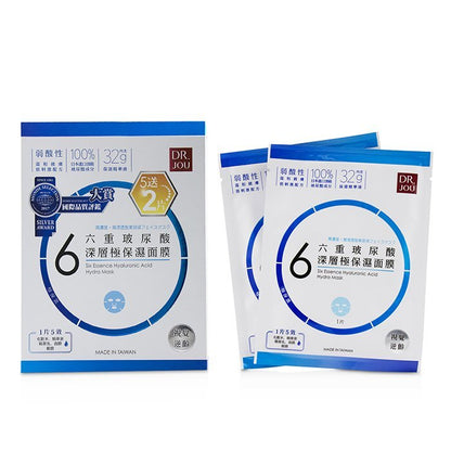 DR. JOU (By Dr. Morita) Six Essence Hyaluronic Acid Hydra Mask 7pcs