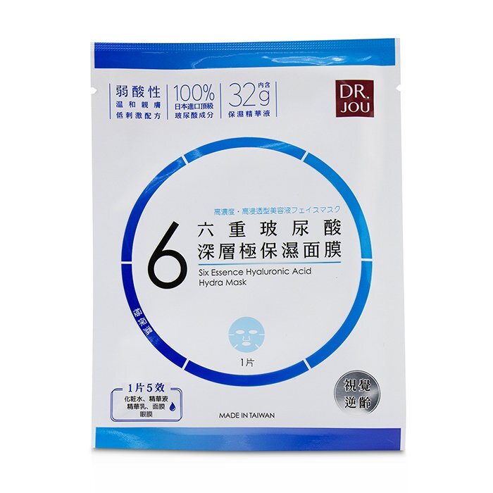 DR. JOU (By Dr. Morita) Six Essence Hyaluronic Acid Hydra Mask 7pcs