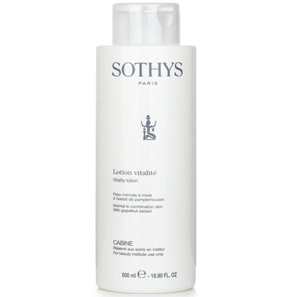 Sothys Vitality Lotion - Voor de normale tot gecombineerde huid, met grapefruitextract (salonformaat) 500 ml