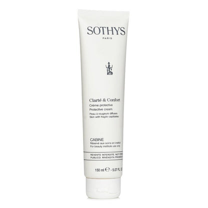 Sothys Clarte &amp; Comfort Beschermende Crème - Voor de huid met kwetsbare haarvaten (salonformaat) 150 ml